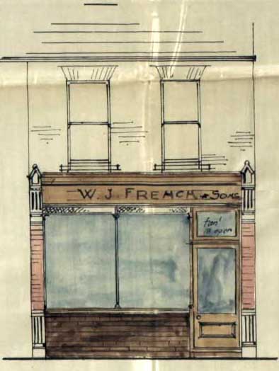 W J French & sons in 1909