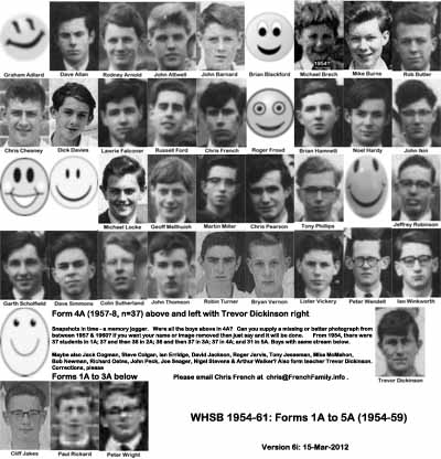 [Form 4A WHSB, 1957-8]