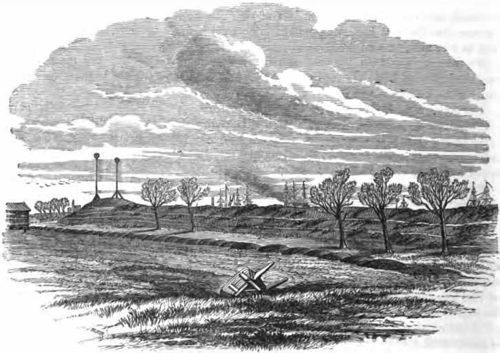 The convicts burial ground near Tripcock Trees